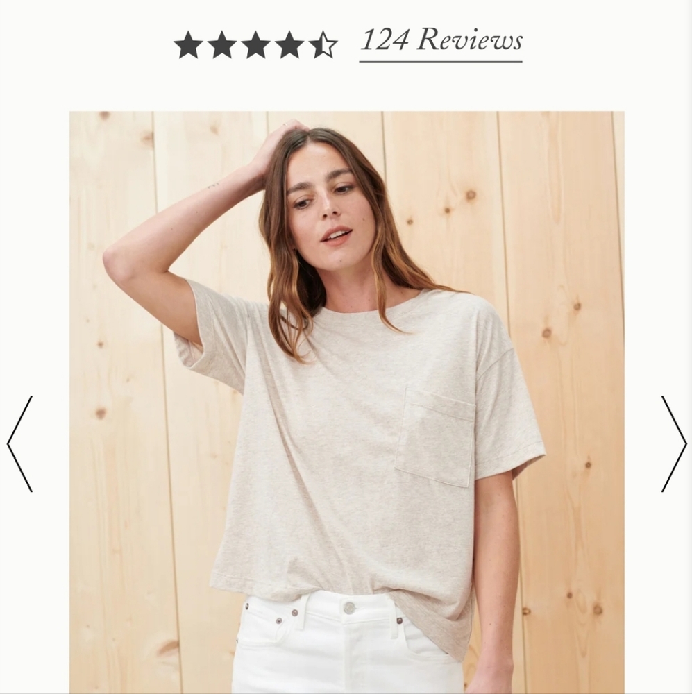 JENNI KAYNE Vintage Pocket Tee